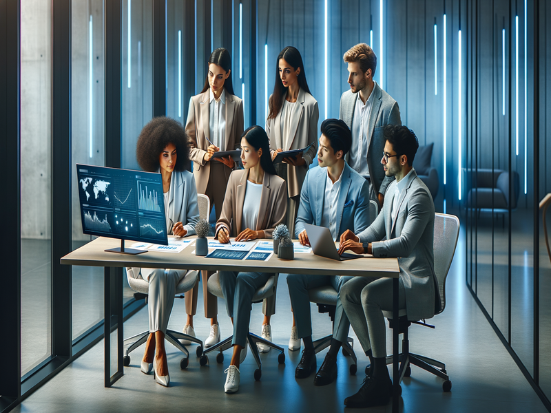 Sentimark Team - Diverse group of financial and AI experts